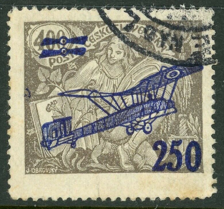 Stamp Czechoslovakia, Scott # C9 Used