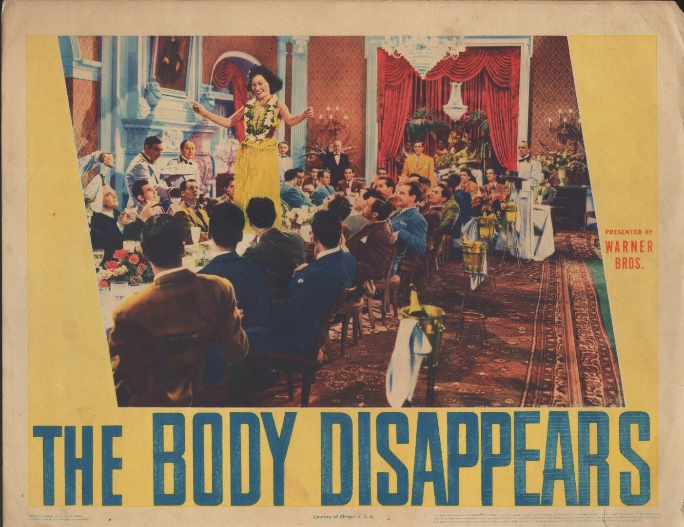 The Body Disappears 1941 11x14 Lobby Card #nn
