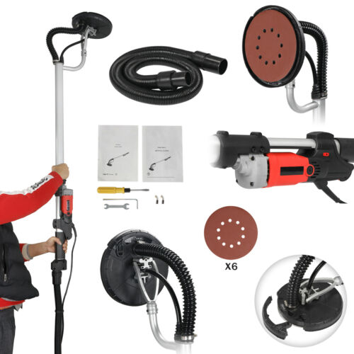 New 800w Drywall Sander Electric Adjustable Variable Speed Dry Wall Sanding