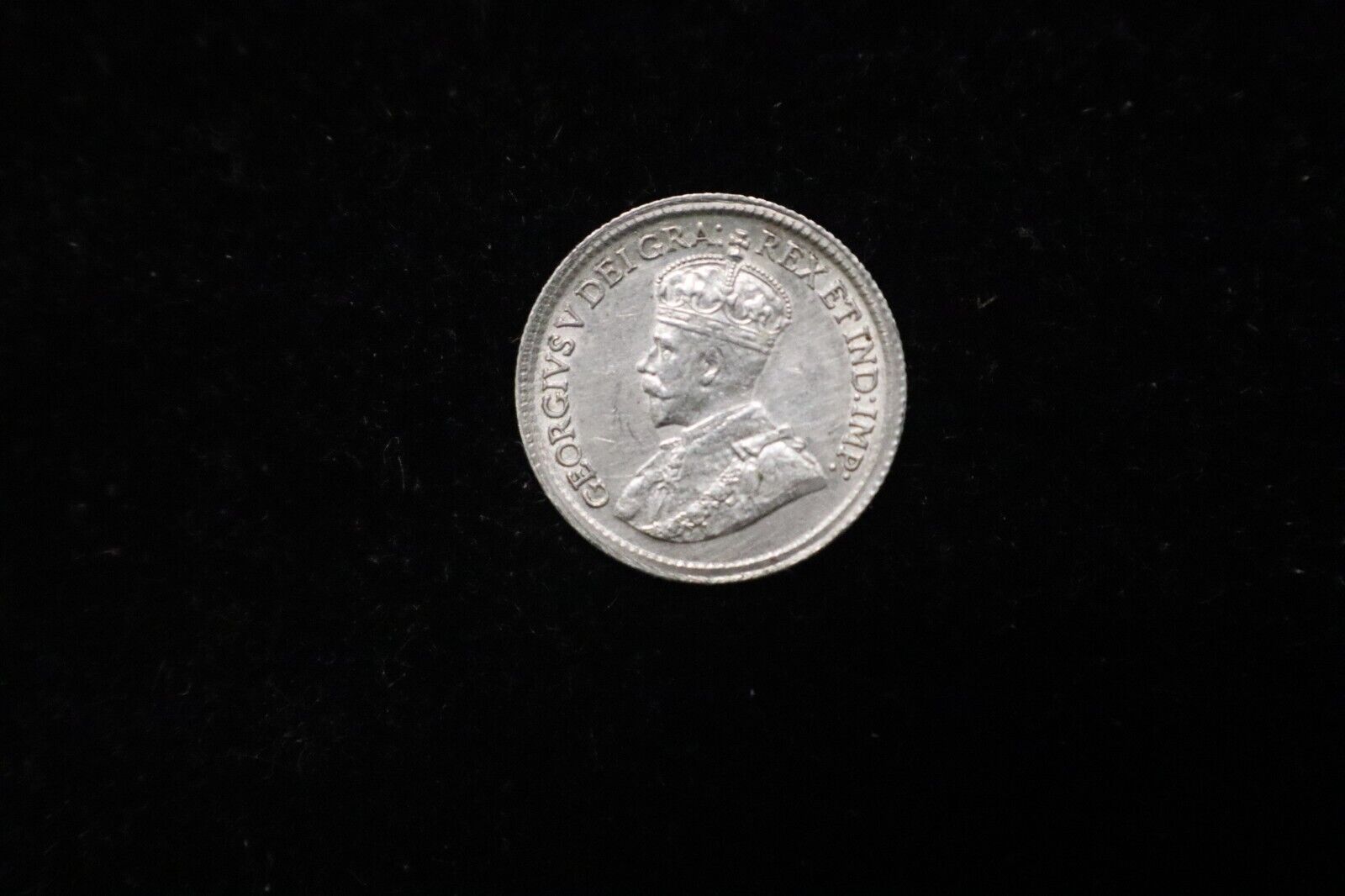 1920 Canadian Silver Five Cent Coin