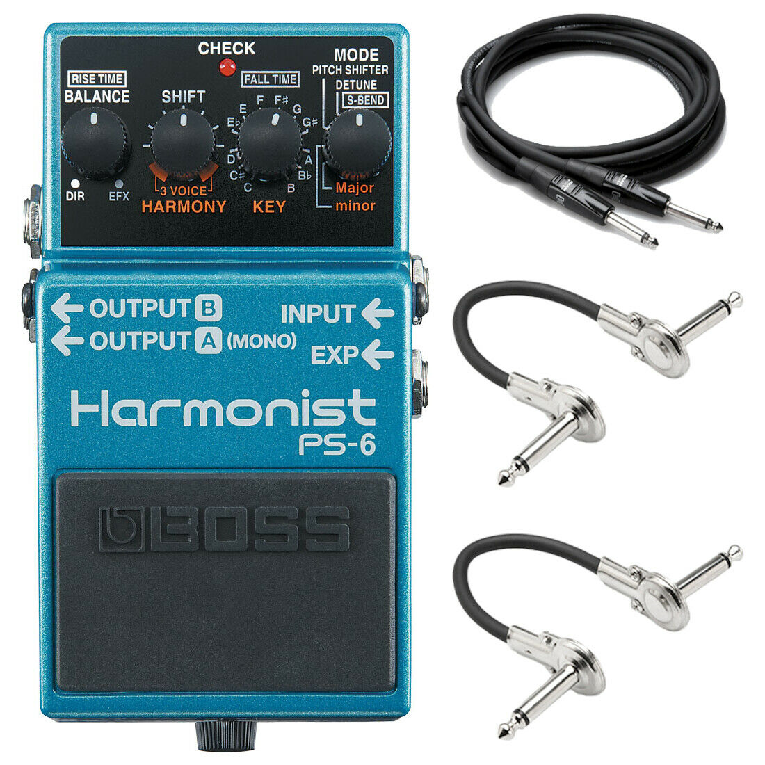 New Boss Ps-6 Harmonist Pitch Shifter Guitar Effects Pedal