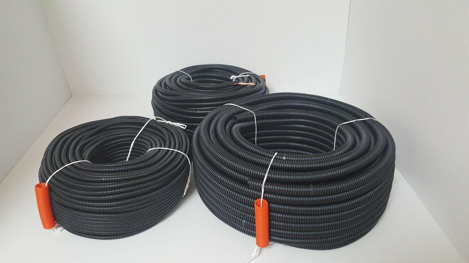 Split Wire Loom Conduit Polyethylene  Black  High Temp.    1/4" ,3/8" ,1/2",1"