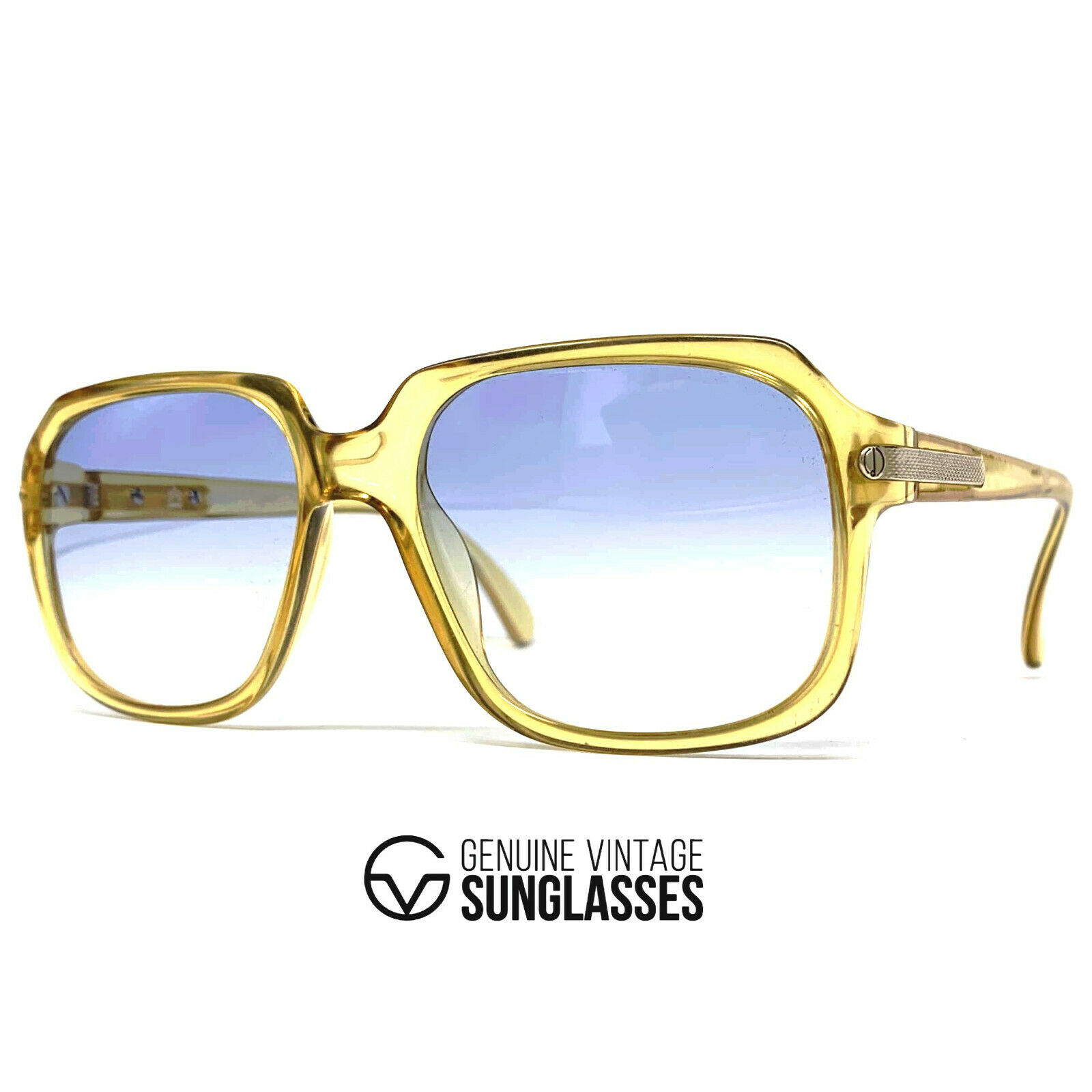 Nos Vintage Dunhill 6001 Sunglasses - Austria 80's - Large - Original