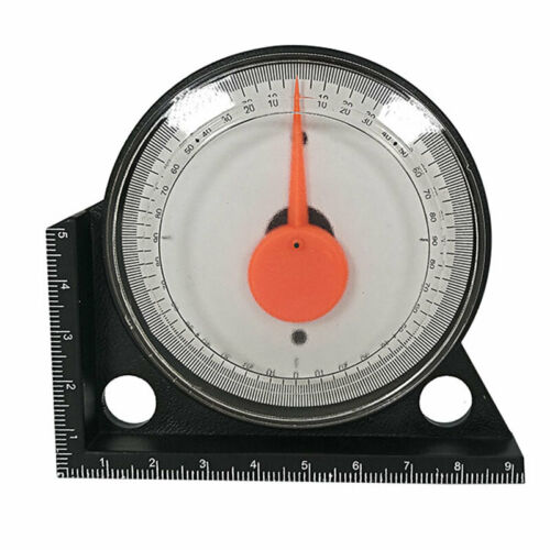 1pcs Measuring Inclinometer Slope Angle Finder Protractor Tilt Level Me nd