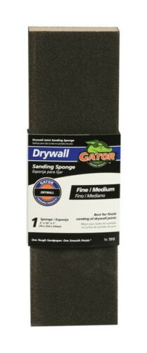 Gator 7312-10 Fine/Medium Aluminum Oxide Drywall Larger Area Sanding Sponge