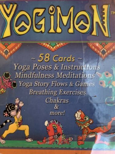 Yogimon Yoga Poses And Instructions. 58 Cards By Wildling Yoga Meditations