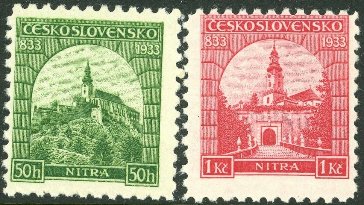 Stamps Czechoslovakia, Scott # 192-193 Mint Nh